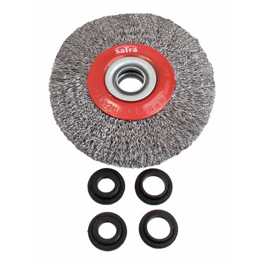 Въртяща се телена четка 125 мм