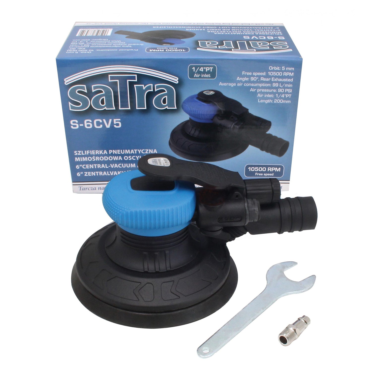 Пневматичен ексцентършлайф орбитален 150 мм SATRA