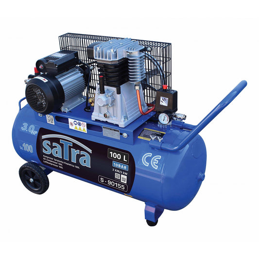Въздушен компресор 100 л 3CP 230V SATRA