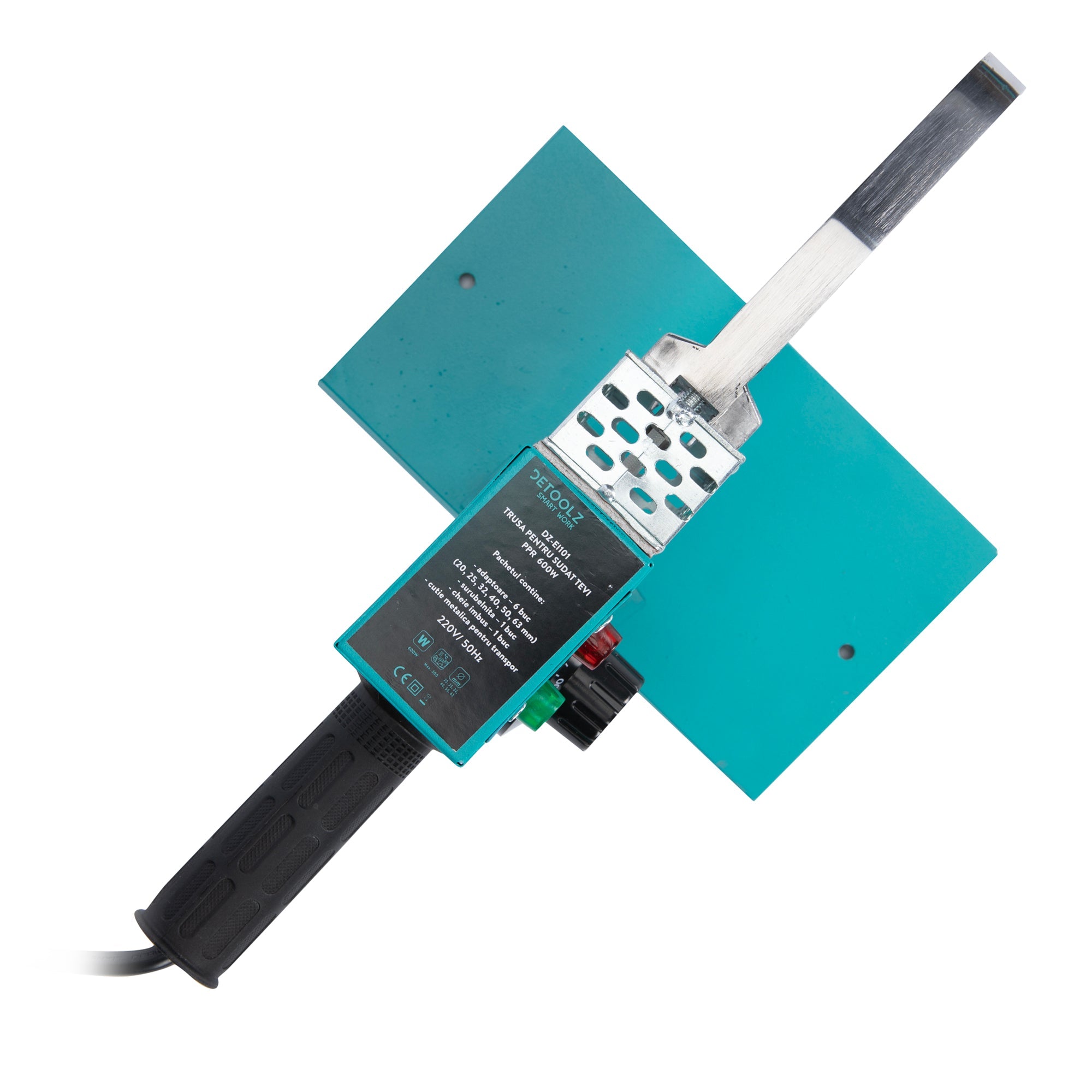 Комплект за заваряване на тръби PPR 600W DETOOLZ