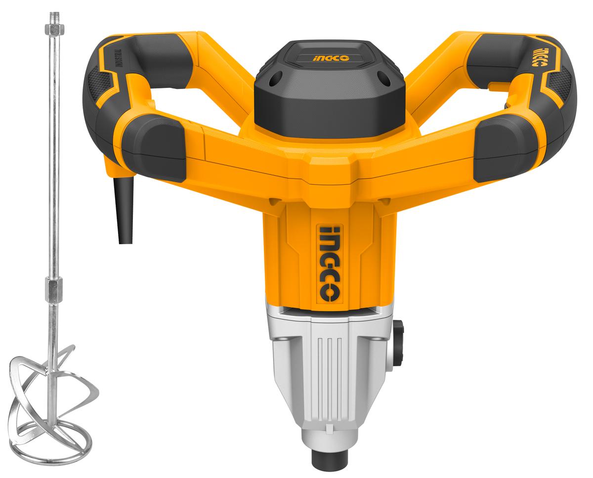 Миксер смесител за бои, вар, гипс 1400W INGCO