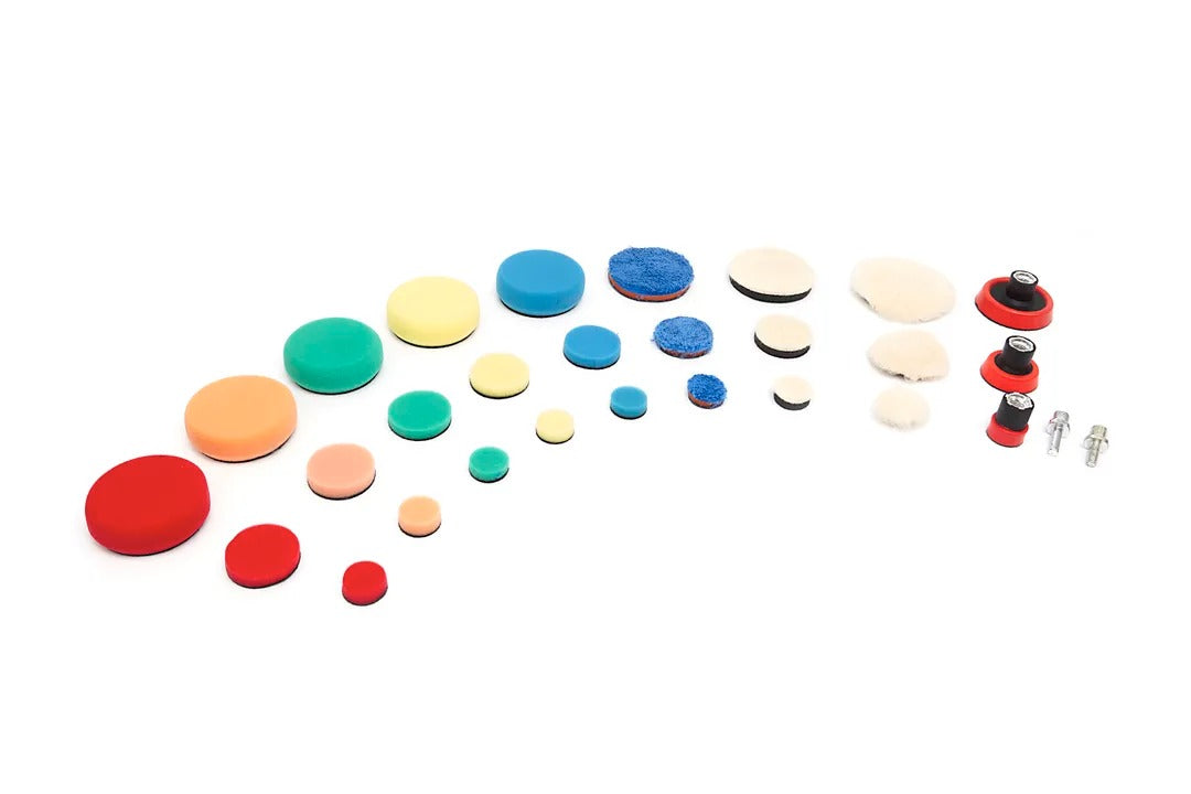 Комплект резервни гъби за полиране М14х6 мм 29 бр. HBM Холандия