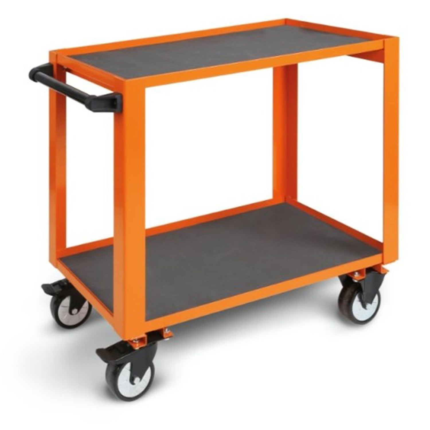 Подвижна количка с 2 рафта за сервиз 750 кг BETA CP51, оранжева