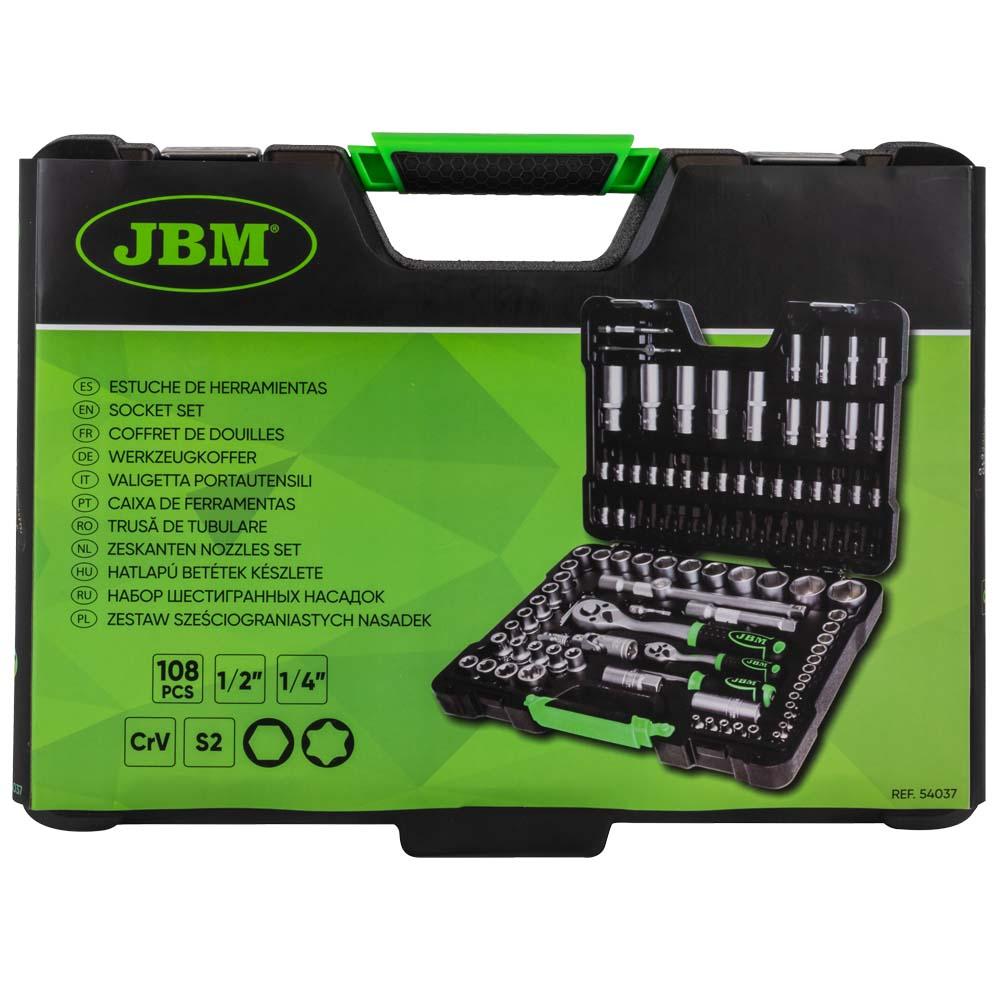 Комплект инструменти 108 части JBM