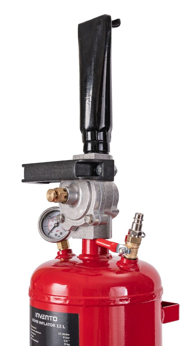 Бутилка за шоково помпане на гуми 12 л INVENTO