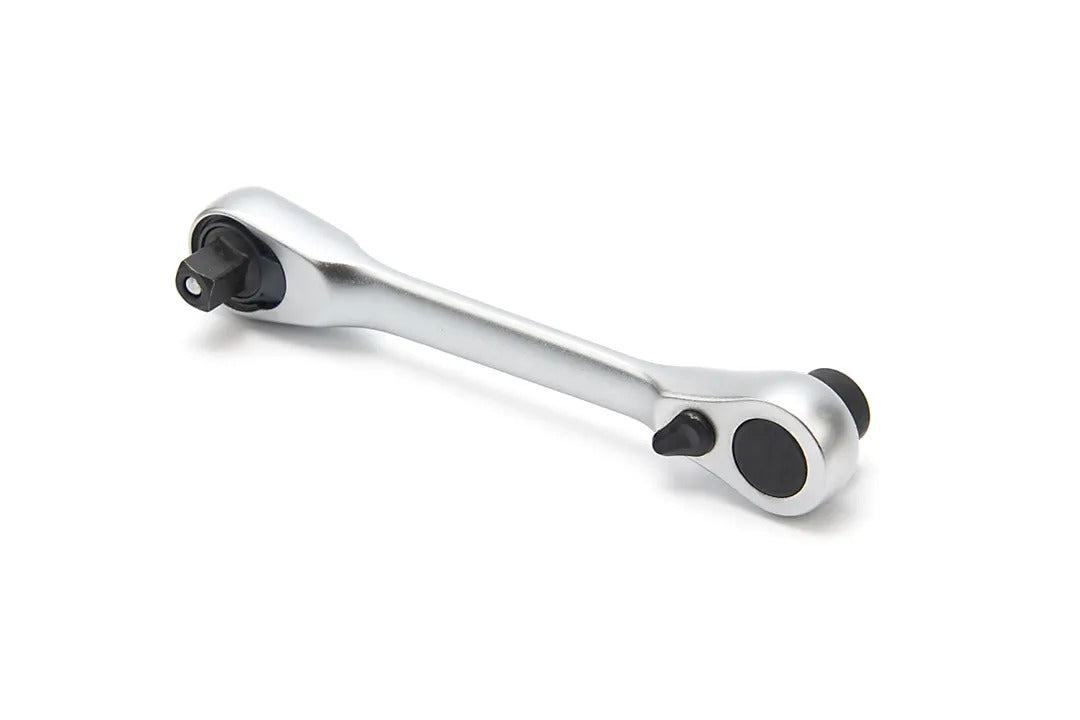 Ключ с тресчотка с два края 2 в 1, 1/4 квадрат и шестостенен държач за битове за тесни пространства