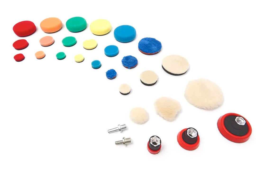 Комплект резервни гъби за полиране М14х6 мм 29 бр. HBM Холандия