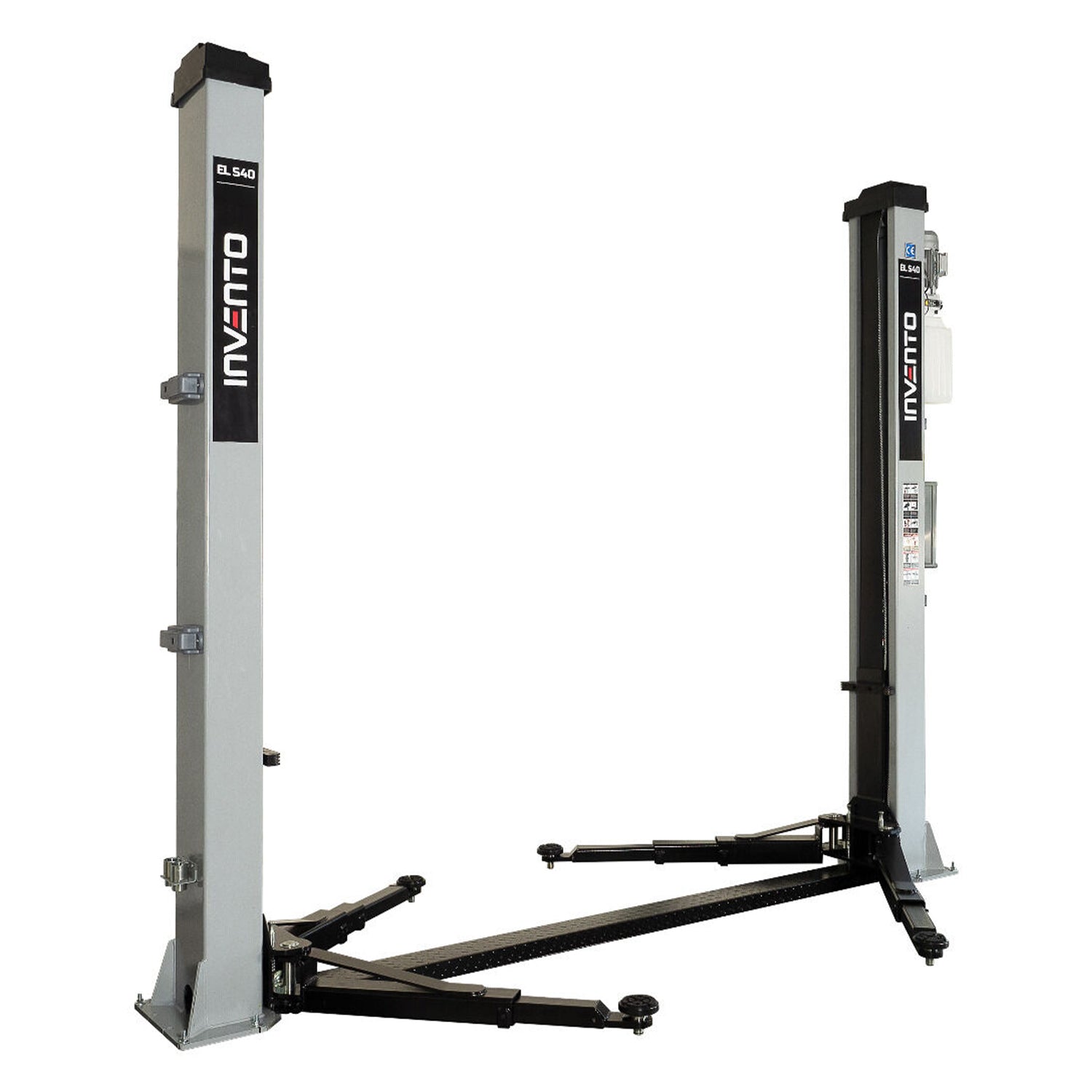 Двуколонен автомобилен подемник 4 т с автоматично електрохидравлично освобождаване 380V INVENTO