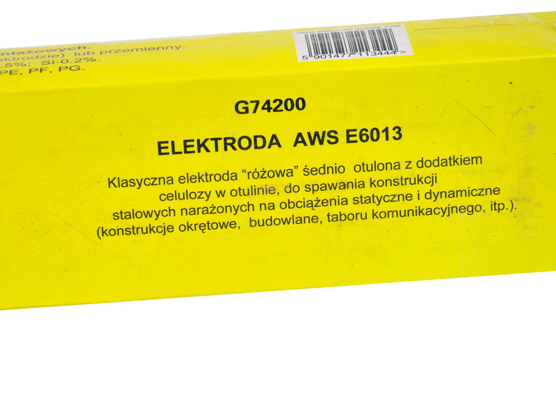 Електроди за заваряване AWS E6013 2.5 мм x300 мм рутил-целулоза