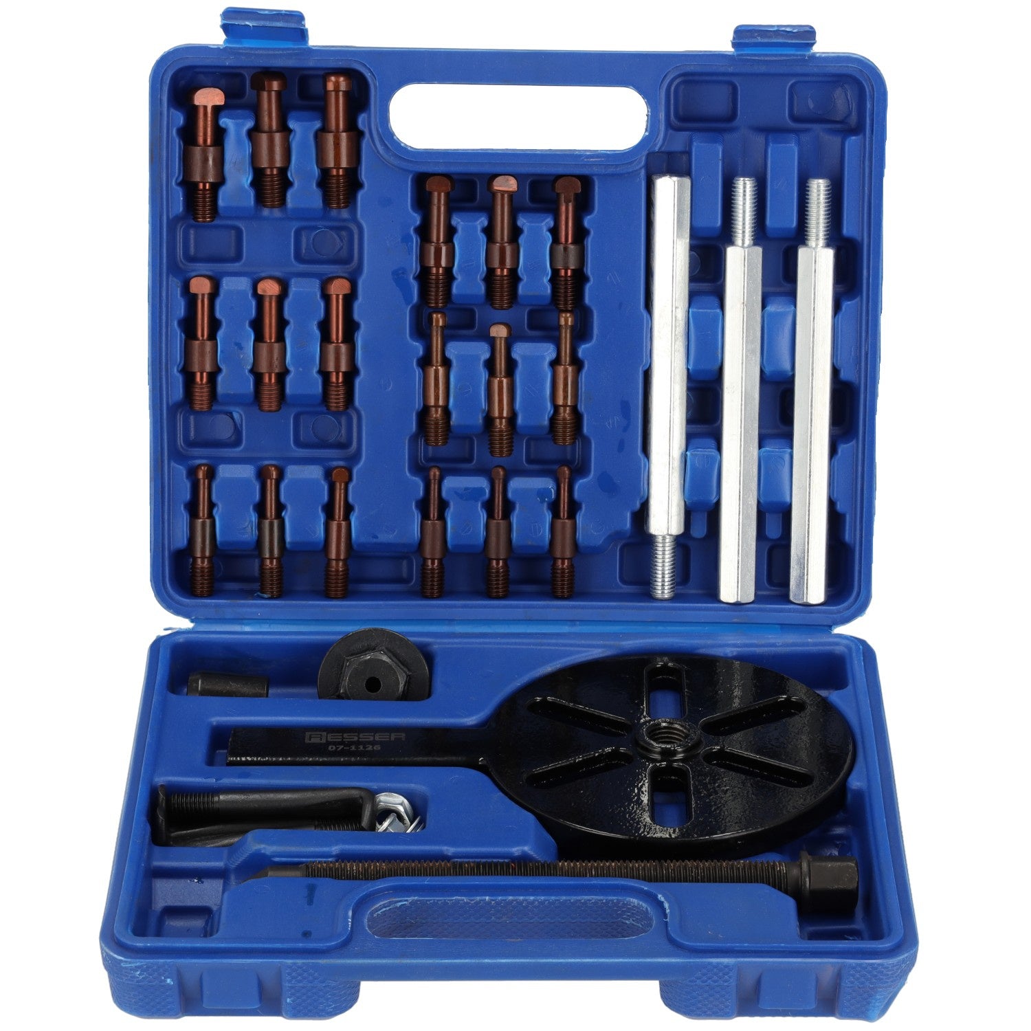 Комплект екстрактор на лагери на вътрешната ролка 28 части RESSER