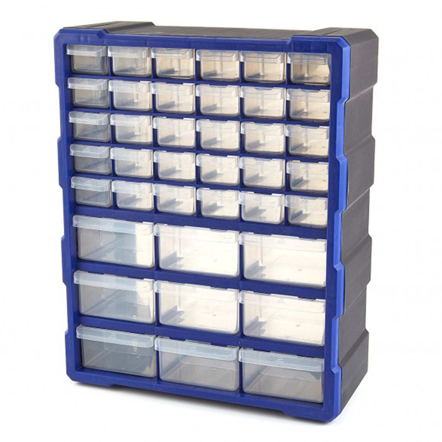 Пластмасова кутия - органайзер за съхранение с 39 чекмеджета