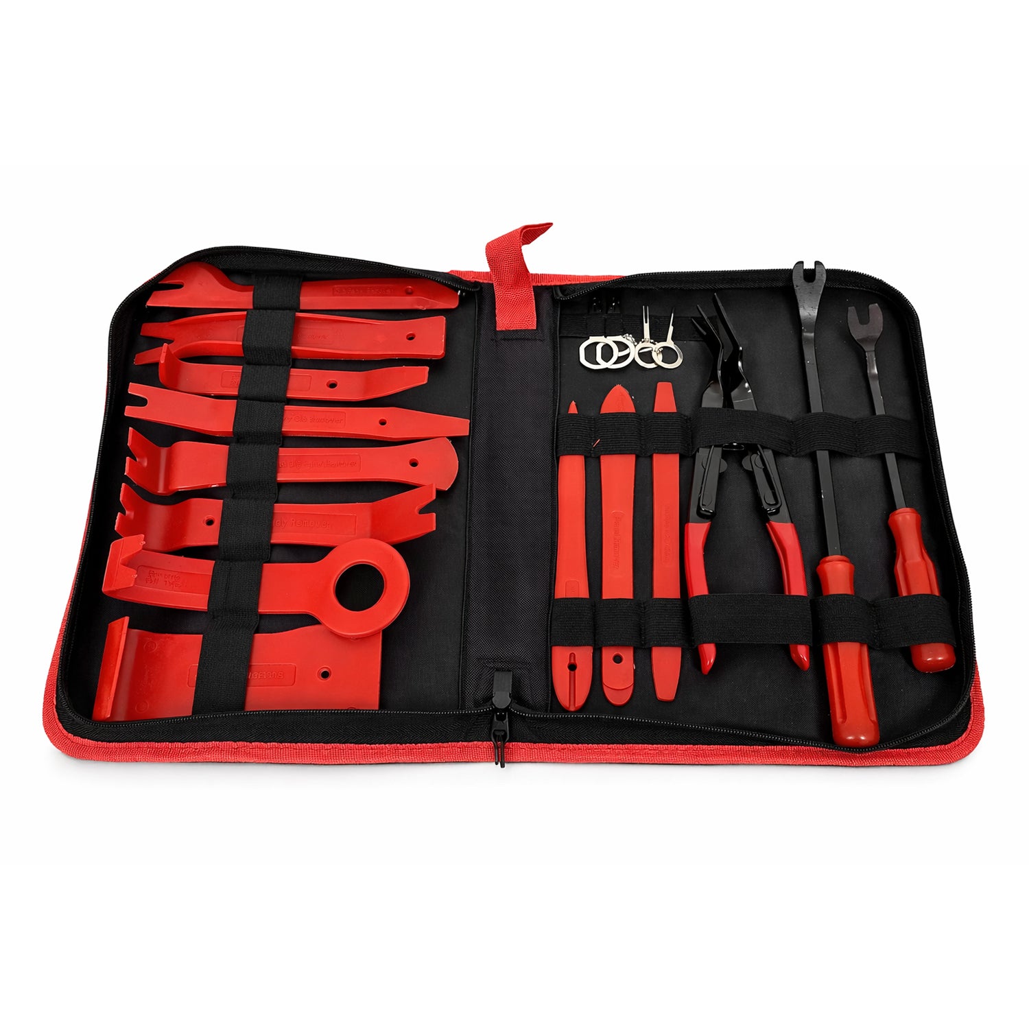 Комплект за демонтаж на радио и тапицерия, скоби, 20 части GEBO TOOLS