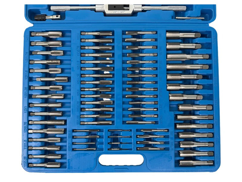Комплект плашки и метчици, 110 части, M2-M18 GEBO TOOLS