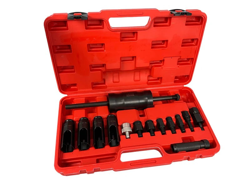 Комплект екстрактор за инжектори, 14 части, дизел GEBO TOOLS