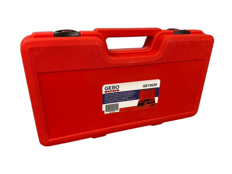 Комплект екстрактор за инжектори, 14 части, дизел GEBO TOOLS