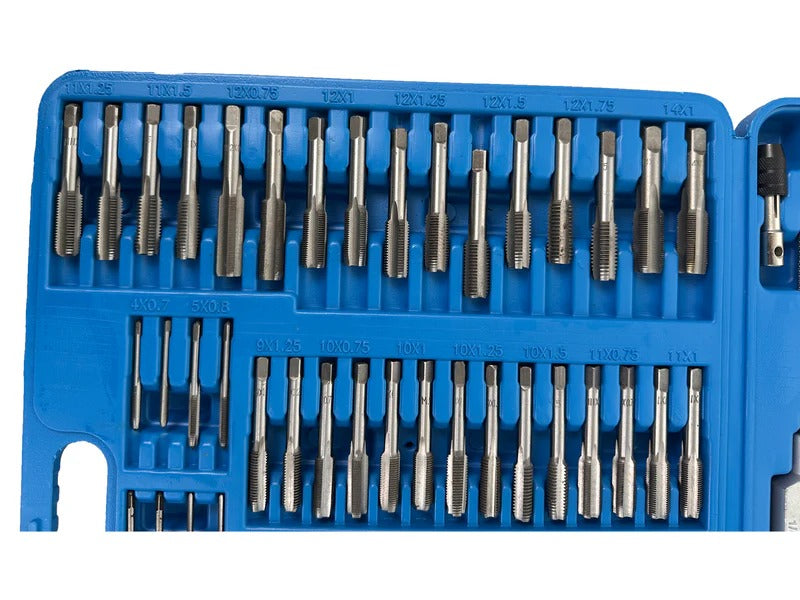 Комплект плашки и метчици, 110 части, M2-M18 GEBO TOOLS