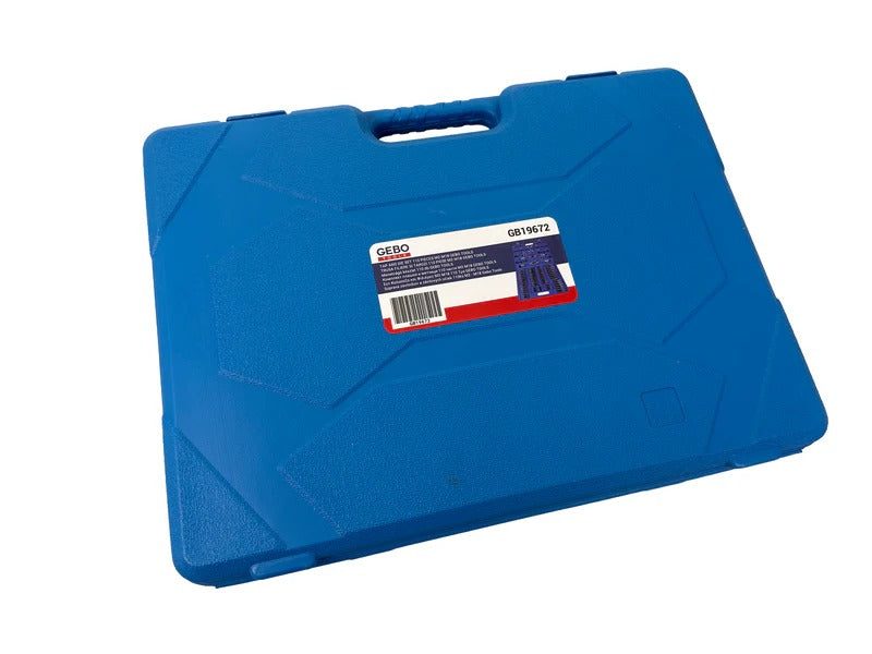 Комплект плашки и метчици, 110 части, M2-M18 GEBO TOOLS