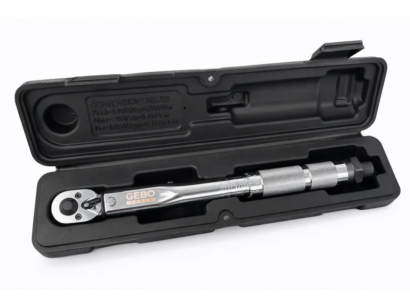 Динамометричен ключ 1/4" 5-25 Nm GEBO TOOLS