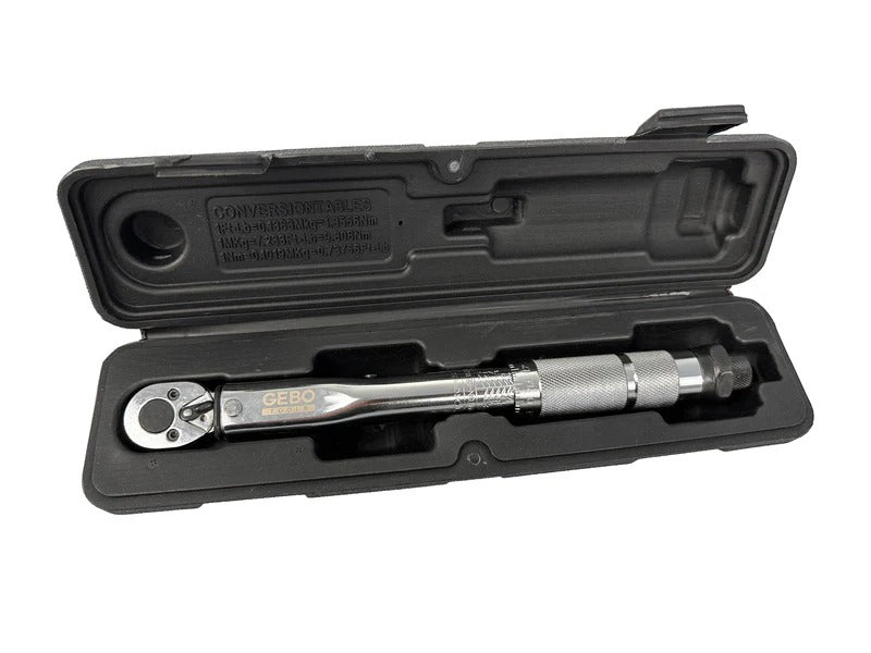 Динамометричен ключ 1/4" 5-25 Nm GEBO TOOLS