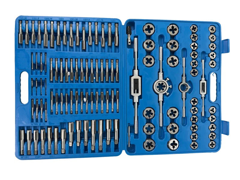 Комплект плашки и метчици, 110 части, M2-M18 GEBO TOOLS