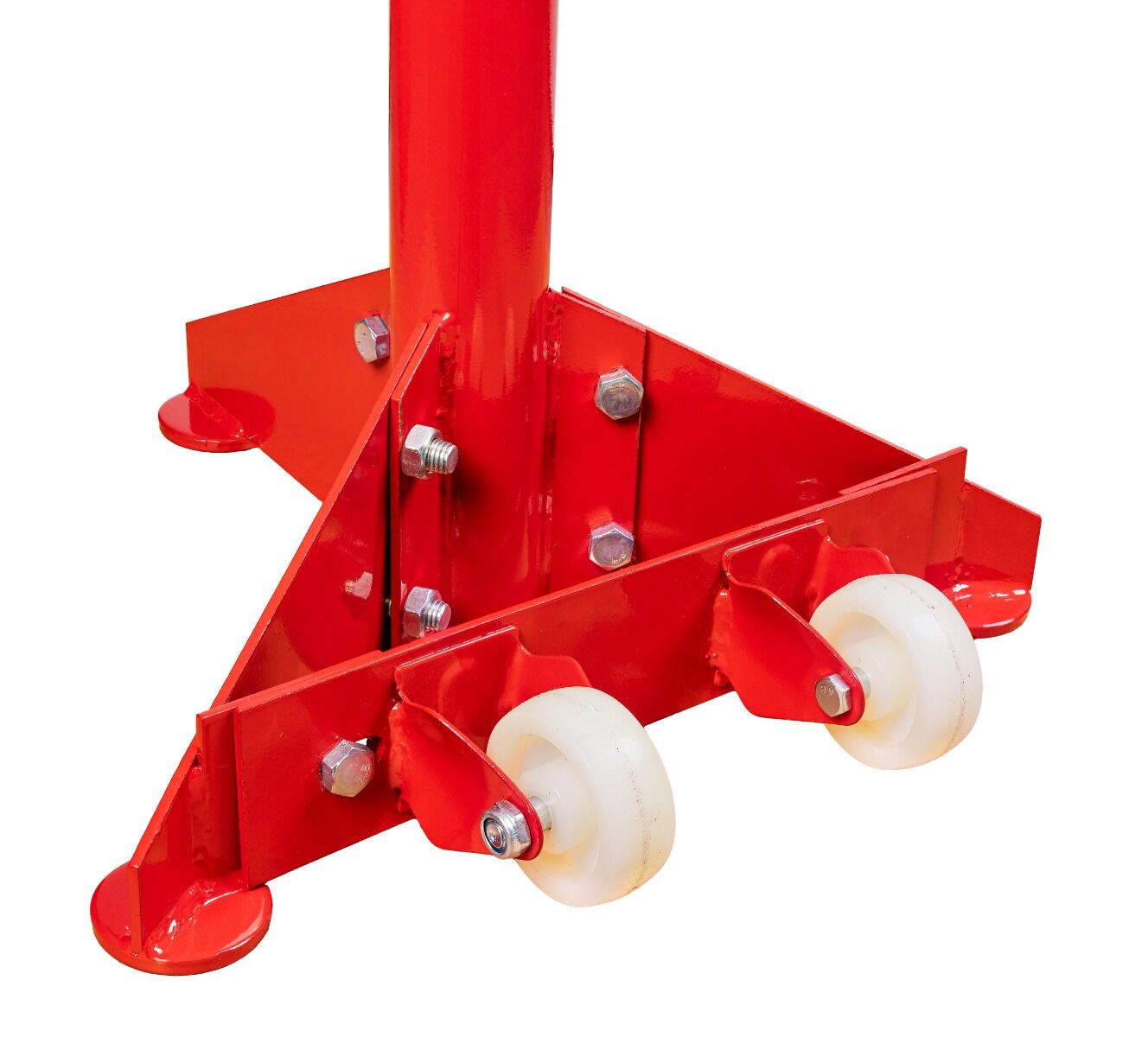 Висока регулируема подпорна стойка 750 кг с колелца