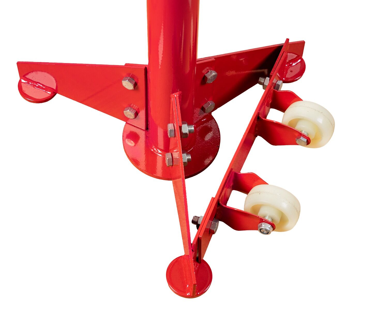 Висока регулируема подпорна стойка 750 кг с колелца