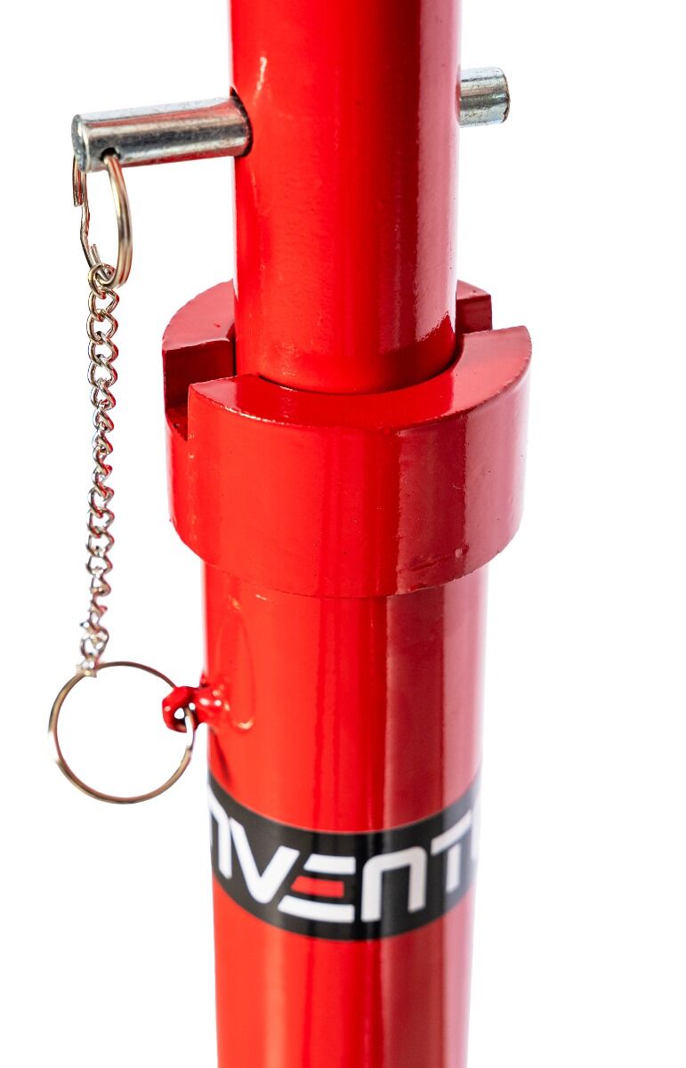 Висока регулируема подпорна стойка 750 кг с колелца