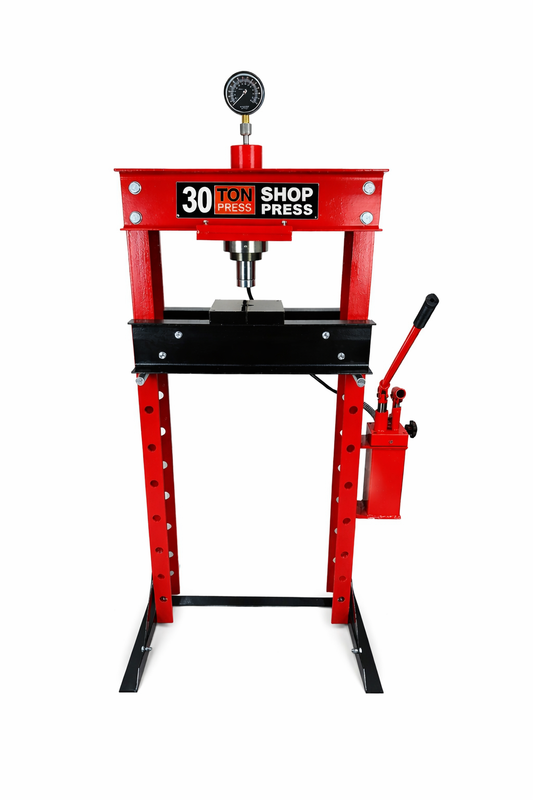 Хидравлична преса стойка 30 т с двойна помпа