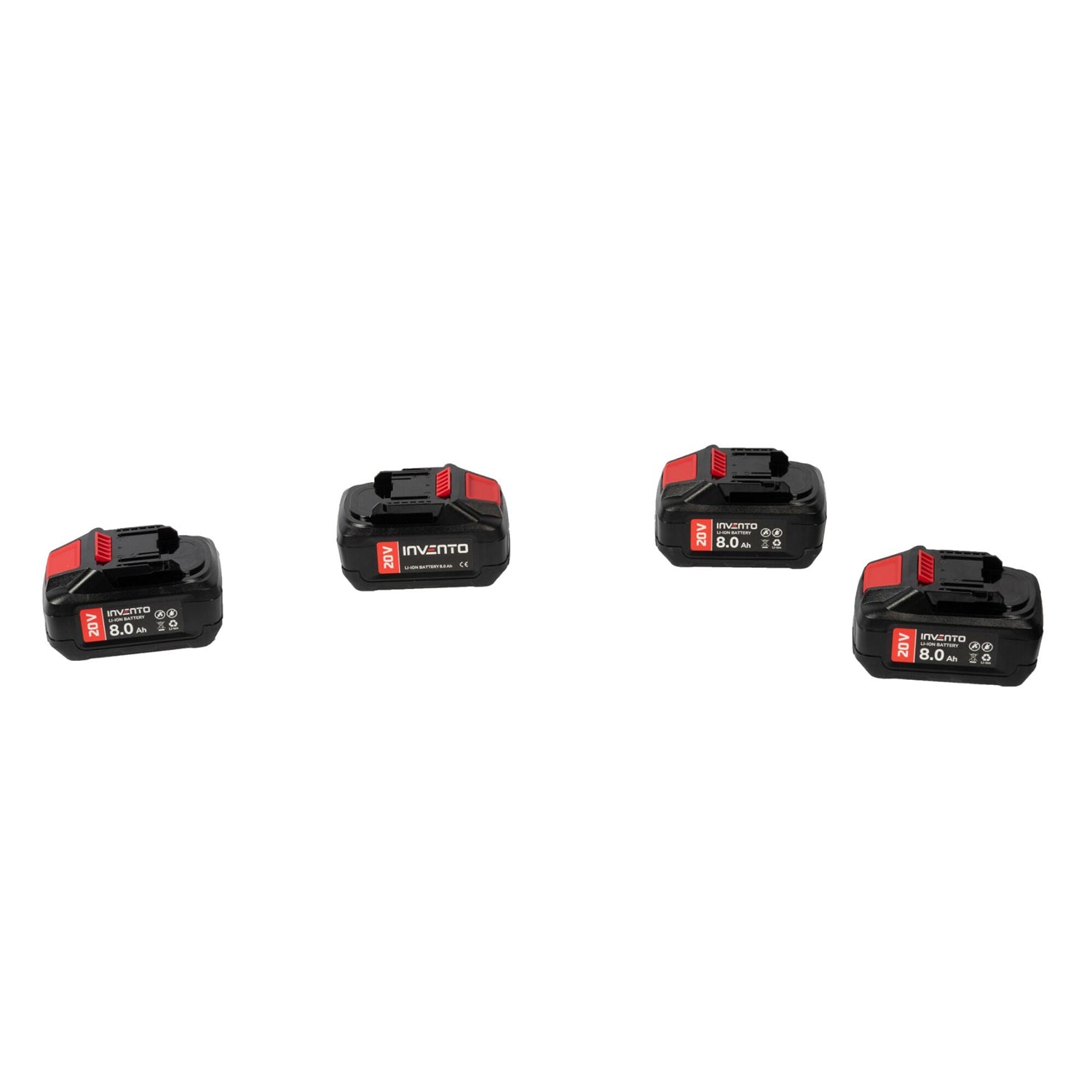 Електрически ударен гайковерт за камиони и машини с 4 батерии 8Ah 4000Nm INVENTO