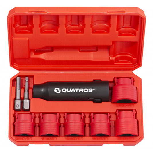 Комплект четки за почистване на болтове, винтове и гайки, 9 броя