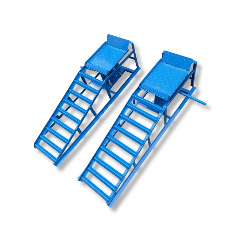 Комплект автомобилни рампи с хидравлично повдигане 2 т - KB GLOBAL