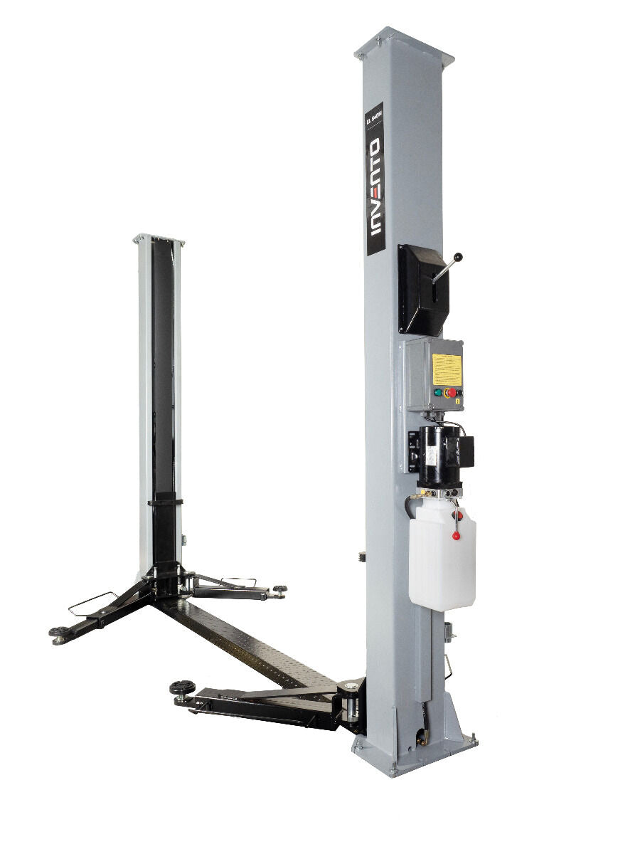 Двуколонен автомобилен подемник 4 т с ръчно освобождаване 380V INVENTO EL S40M