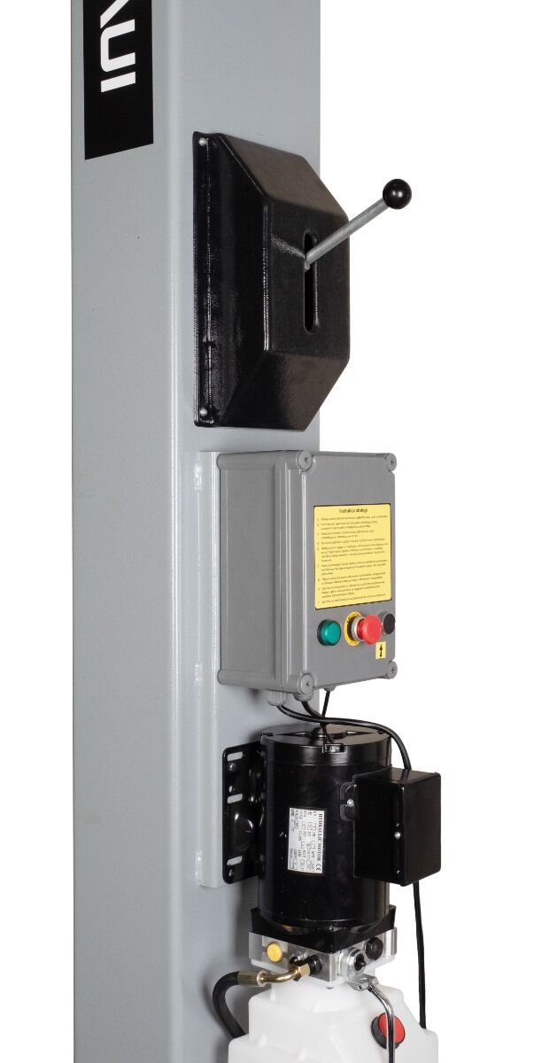 Двуколонен автомобилен подемник 4 т с ръчно освобождаване 230V INVENTO EL S40M