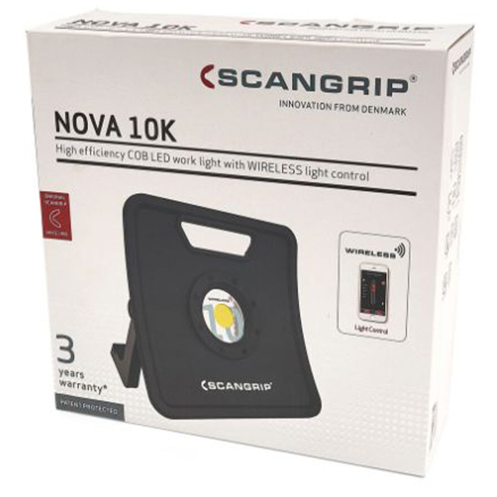 Лампа Scangrip Nova 10K LED с трипод 1-3M 10000Lm, безжична