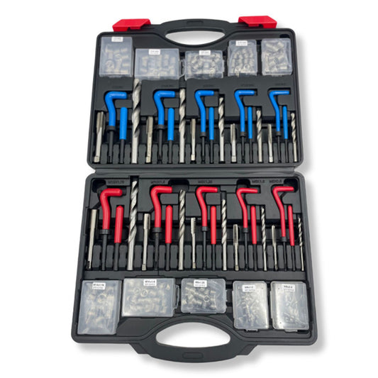 Пълен комплект за ремонт на резби M5-M12 1/4"-1/2" 314 части