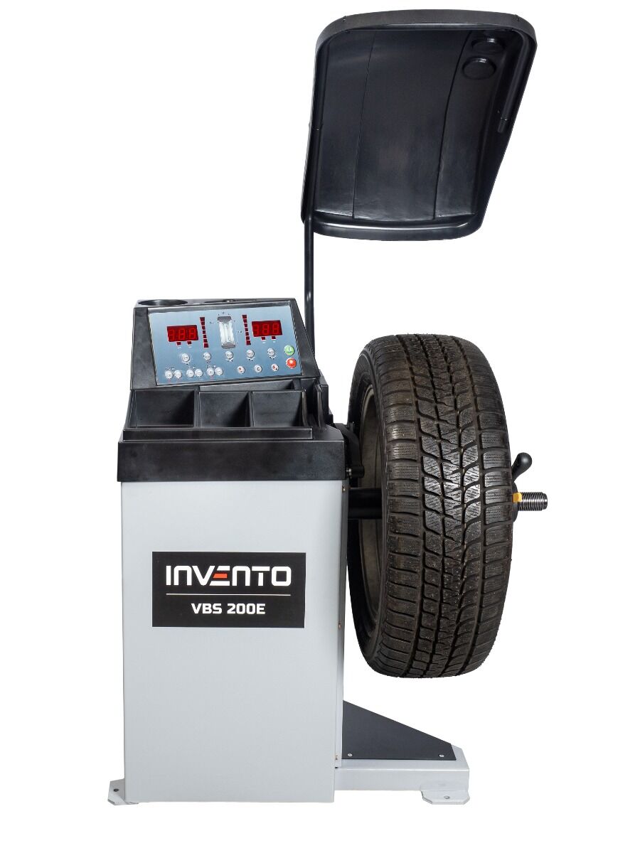 Полуавтоматична машина за балансиране на автомобилни гуми 24" INVENTO VBS 200E