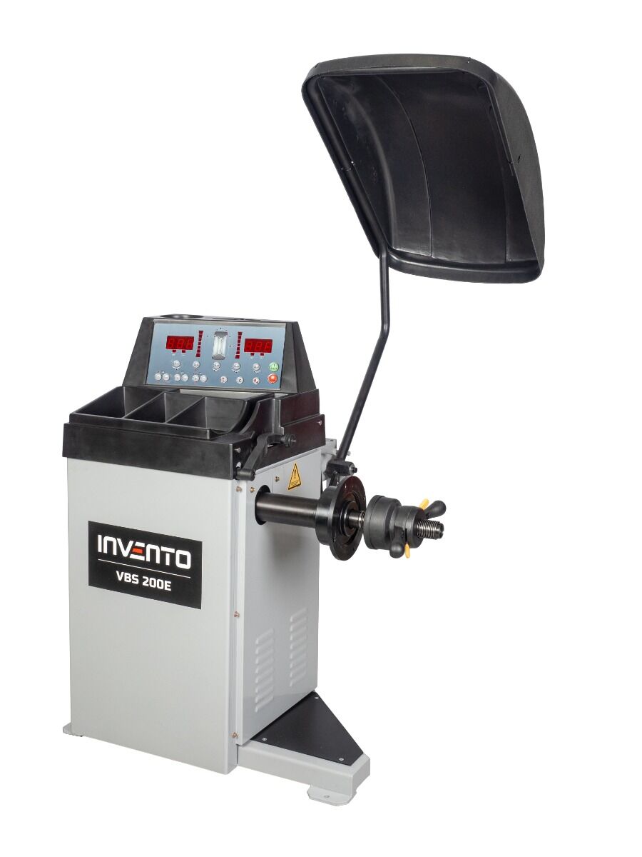 Полуавтоматична машина за балансиране на автомобилни гуми 24" INVENTO VBS 200E