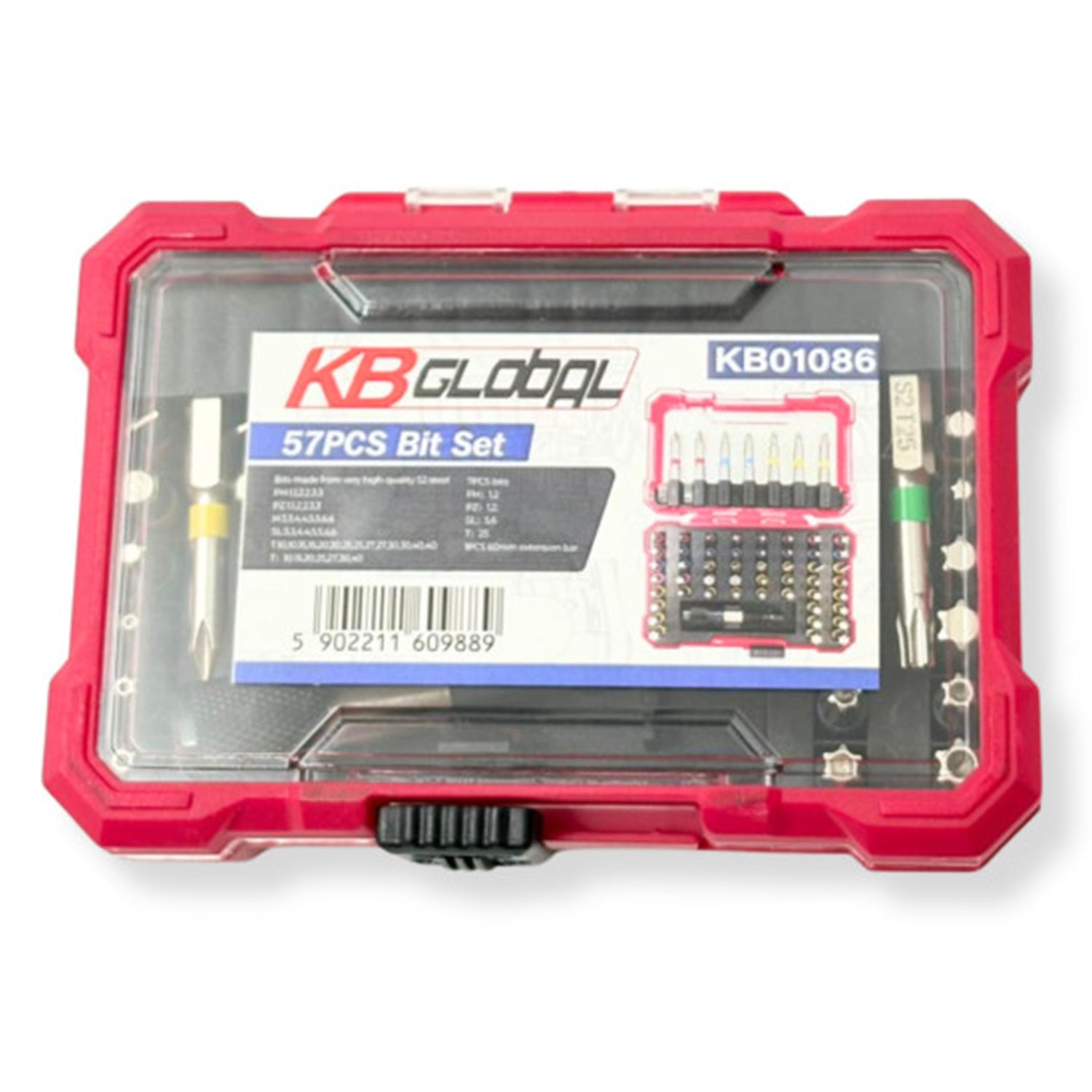 Комплект битове, 57 броя KB GLOBAL
